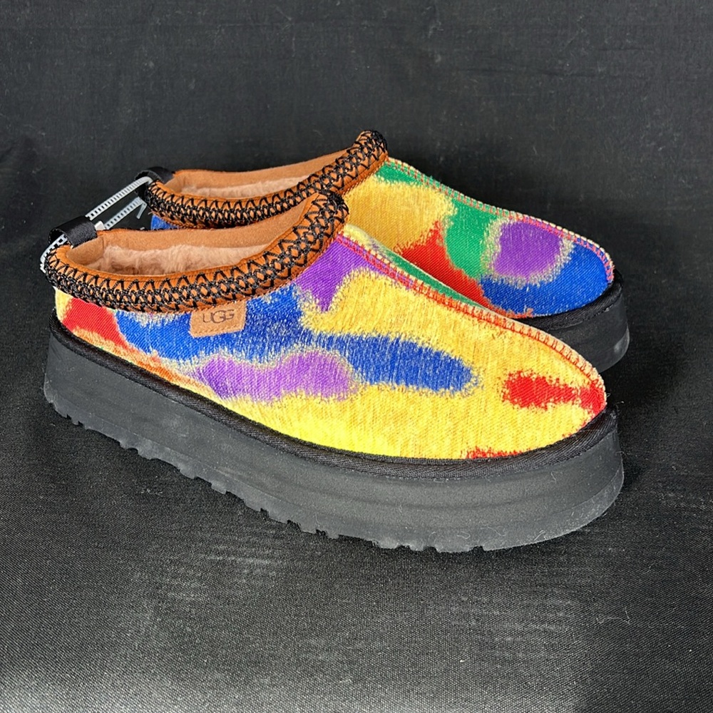 Ugg Tazz Pride Pop Platform Shearling Lined Slipp… - image 2